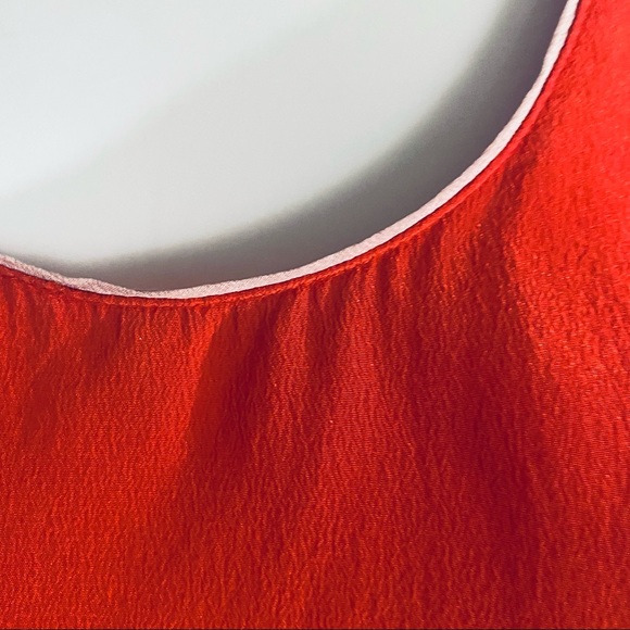 Anthropologie Maeve 100% Silk Colorblock Tank Top - Picture 3 of 7